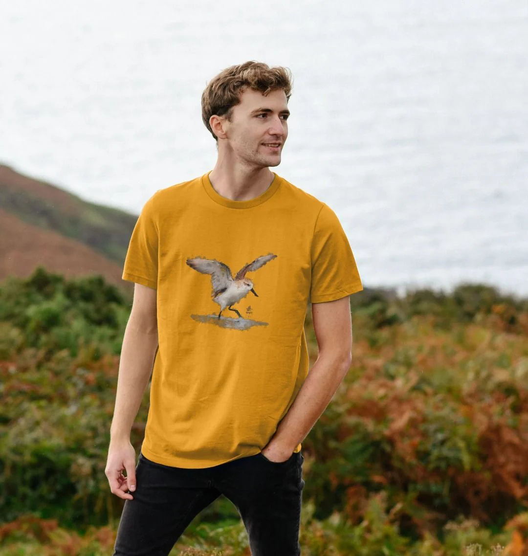 Adult's Spoon-billed Sandpiper t-shirt - Image 3