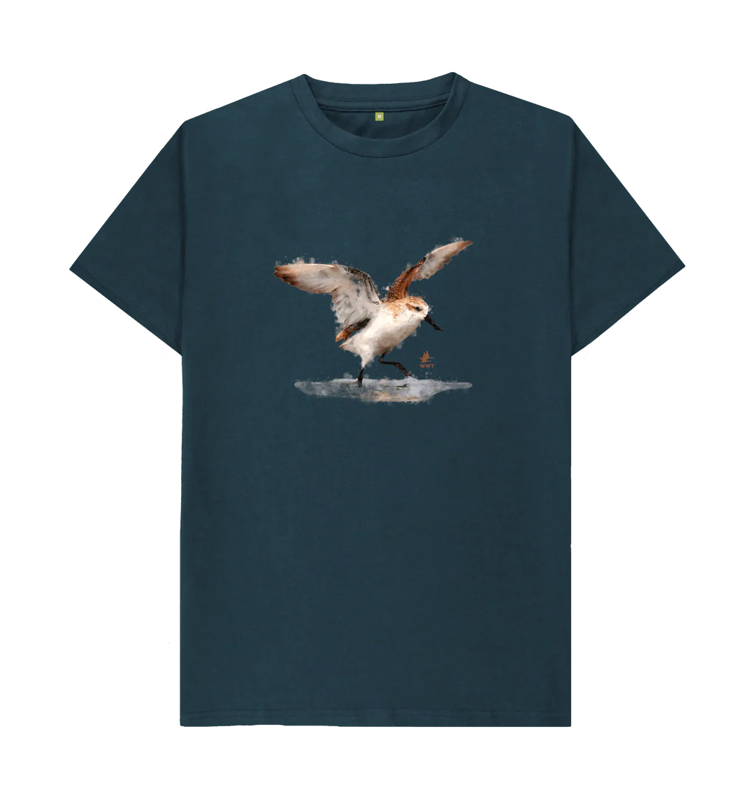 Adult's Spoon-billed Sandpiper t-shirt - Image 6