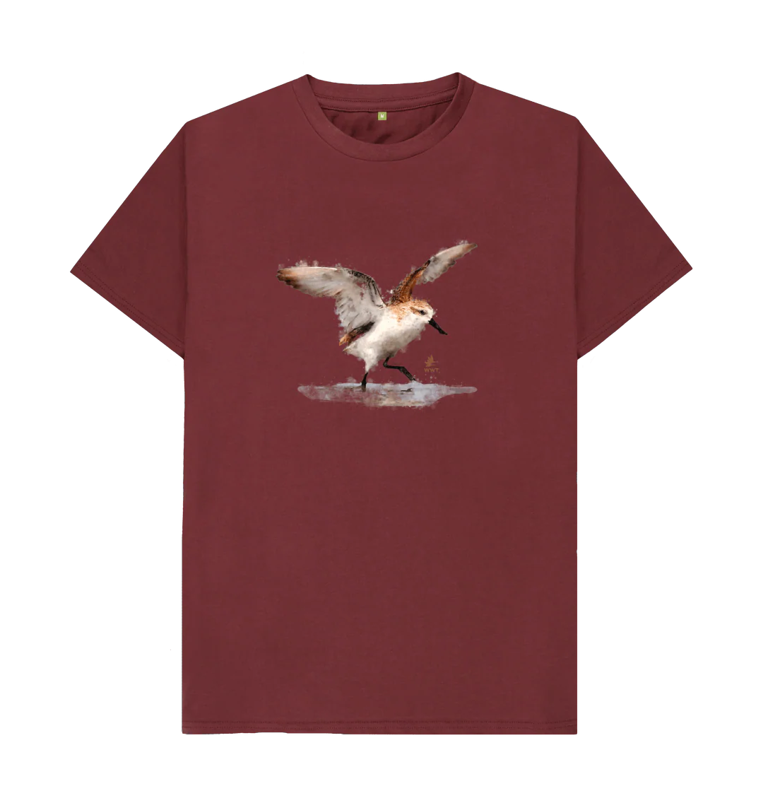 Adult's Spoon-billed Sandpiper t-shirt - Image 7