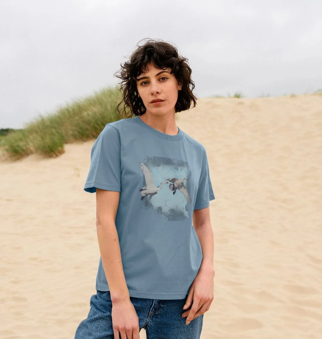 Women's Bewick's Swan t-shirt - Image 3