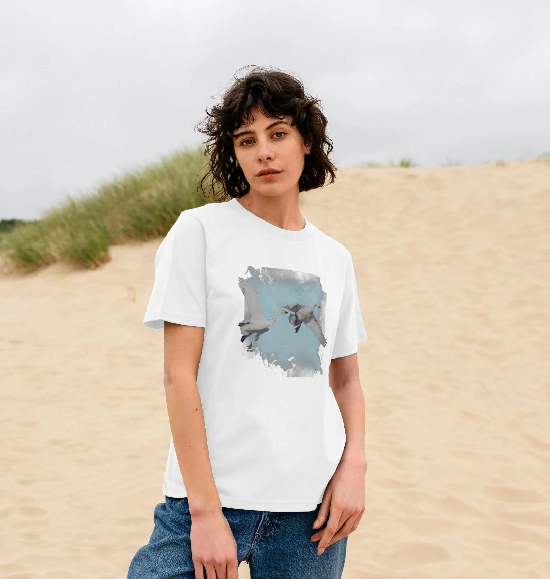 Women's Bewick's Swan t-shirt - Image 4