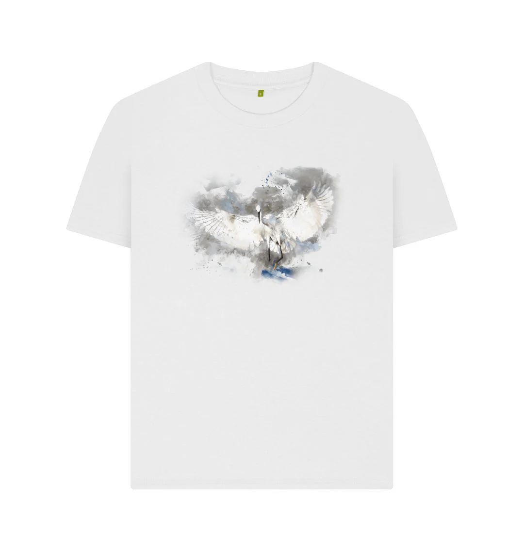 Women's Egret t-shirt - Image 4